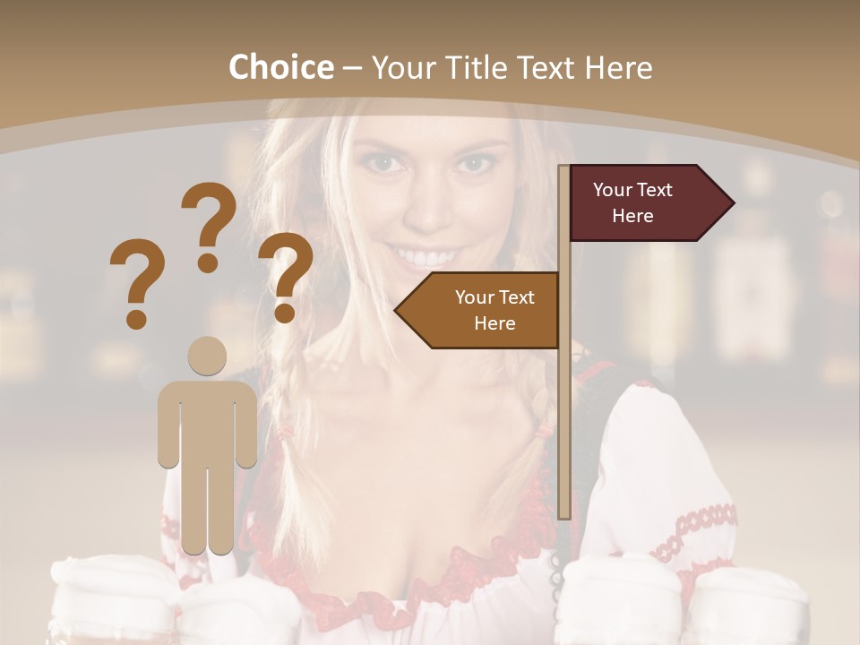 People Social Pub PowerPoint Template