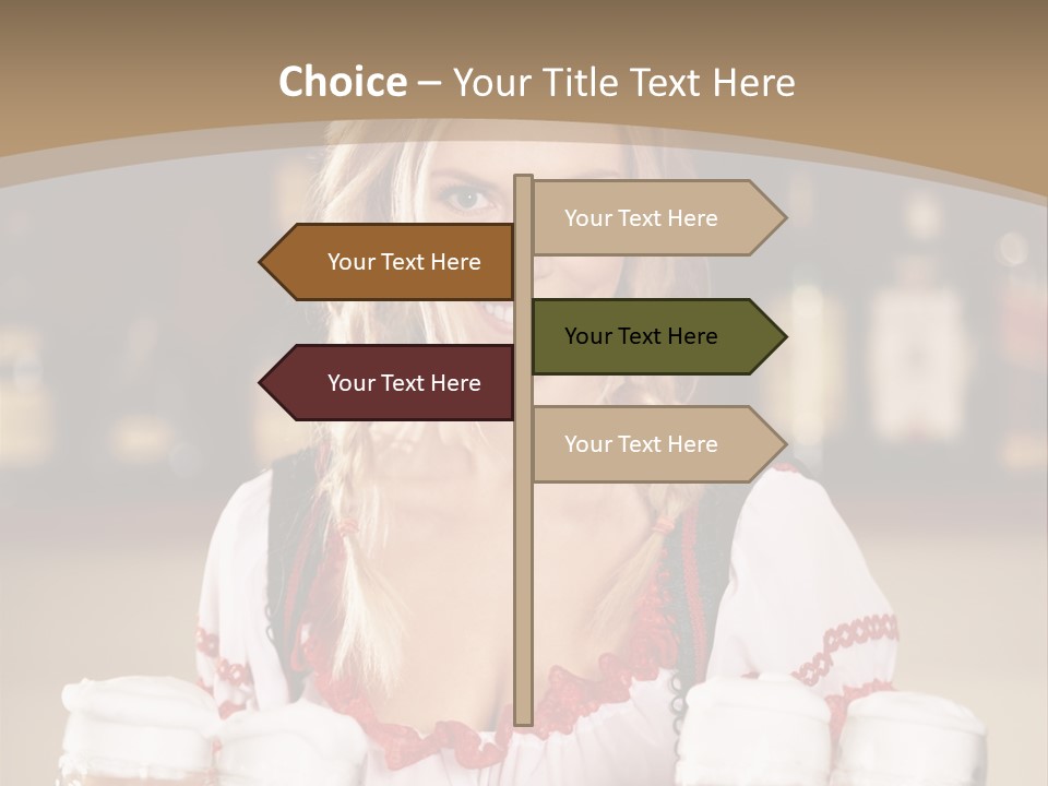 People Social Pub PowerPoint Template