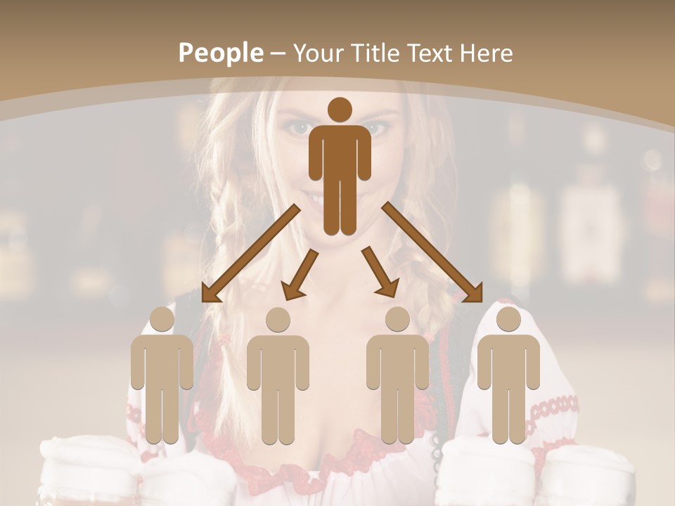 People Social Pub PowerPoint Template