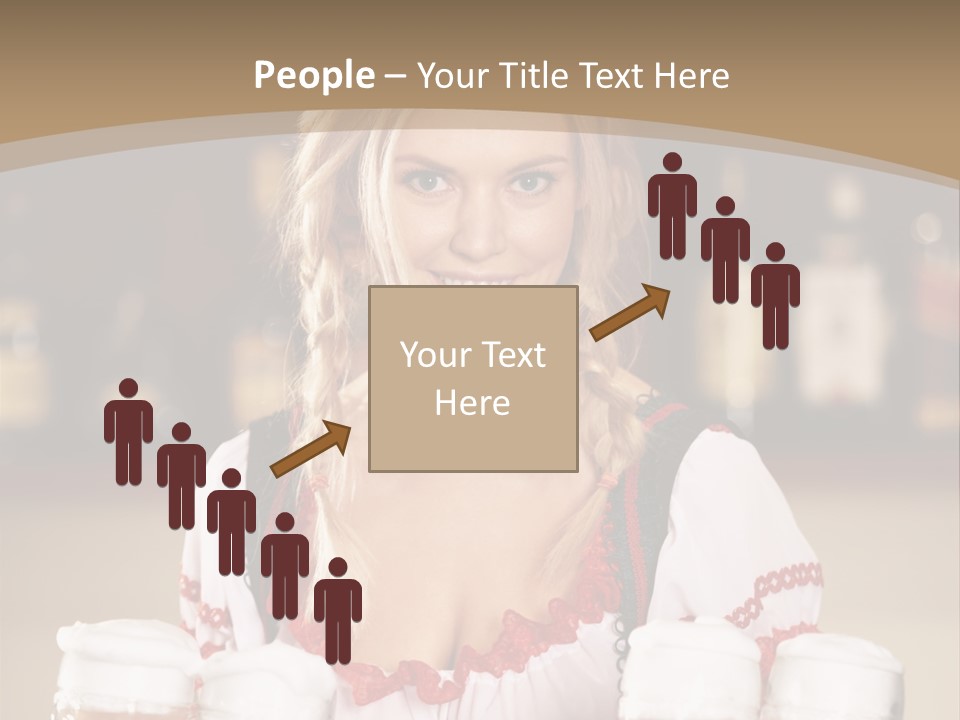 People Social Pub PowerPoint Template