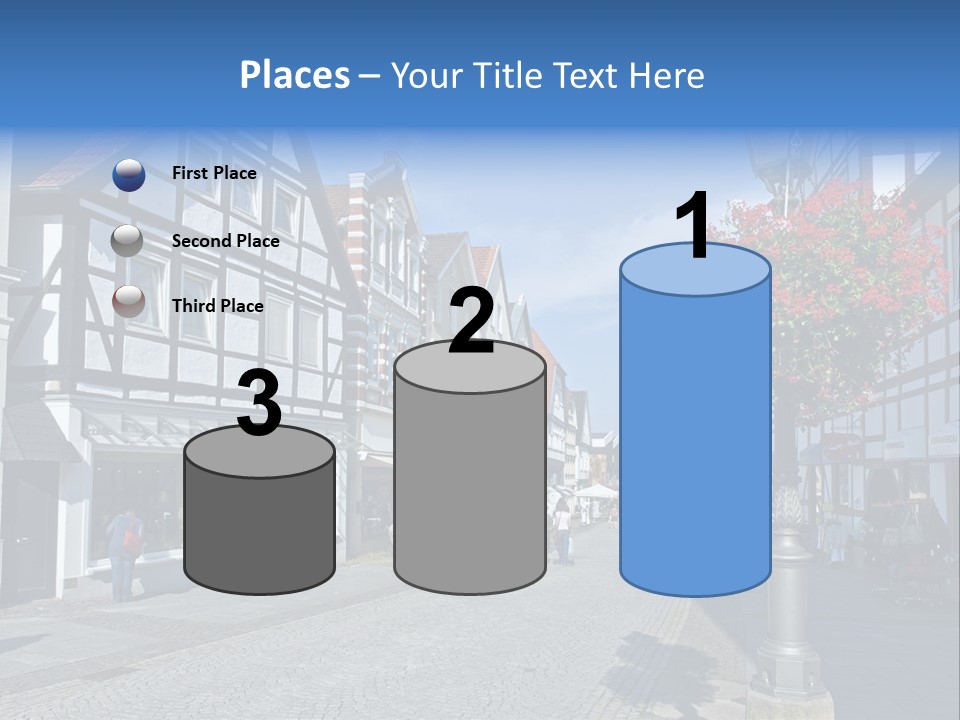 City Centre Architecture Renaissance PowerPoint Template