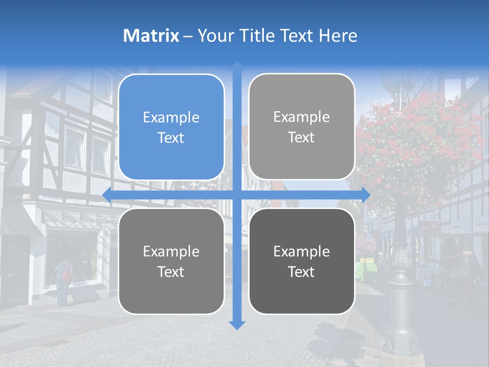 City Centre Architecture Renaissance PowerPoint Template