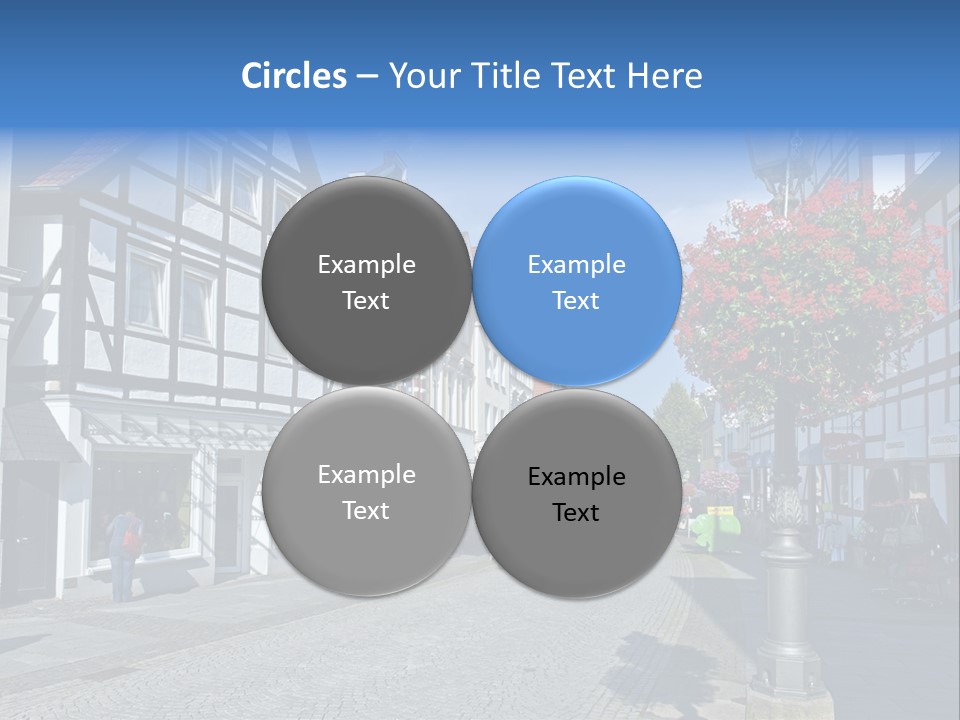 City Centre Architecture Renaissance PowerPoint Template