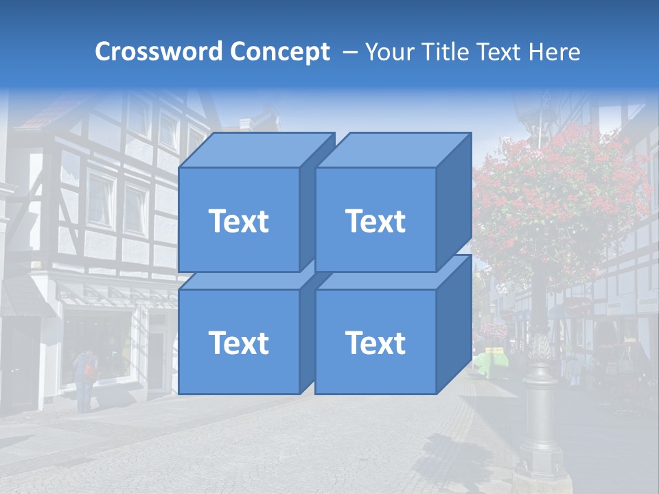 City Centre Architecture Renaissance PowerPoint Template