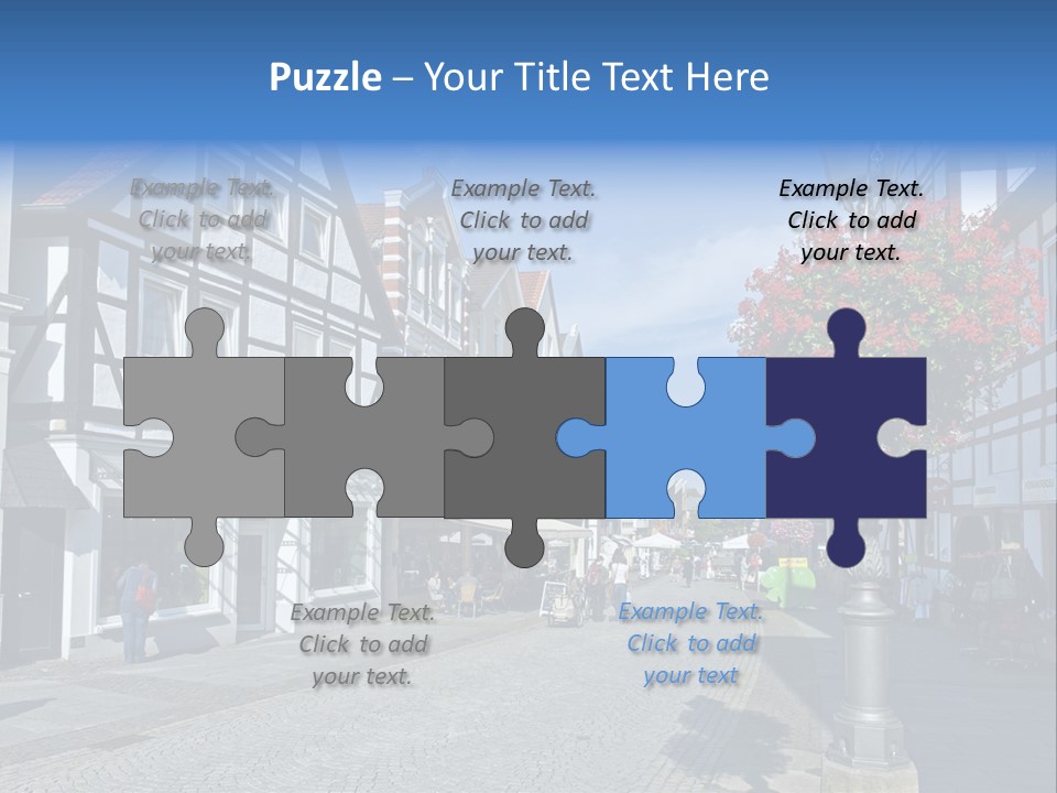 City Centre Architecture Renaissance PowerPoint Template