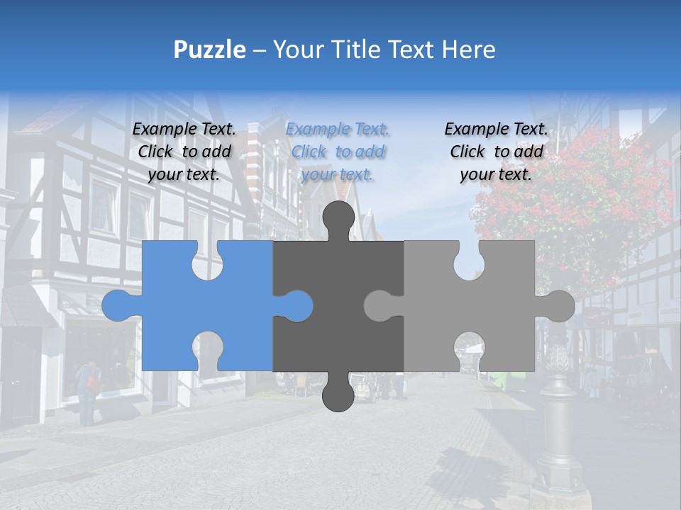 City Centre Architecture Renaissance PowerPoint Template