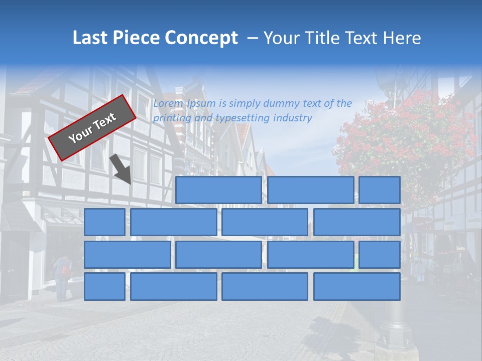 City Centre Architecture Renaissance PowerPoint Template