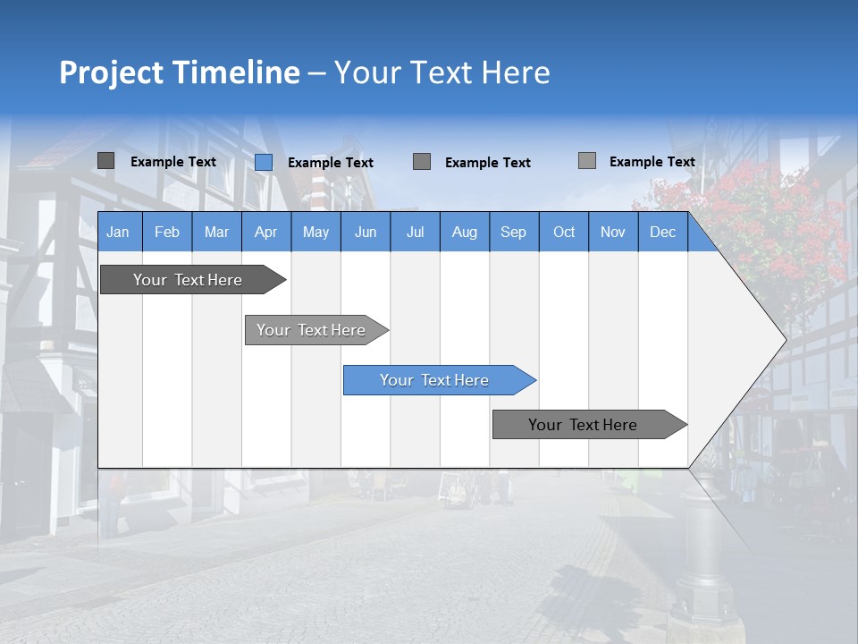 City Centre Architecture Renaissance PowerPoint Template