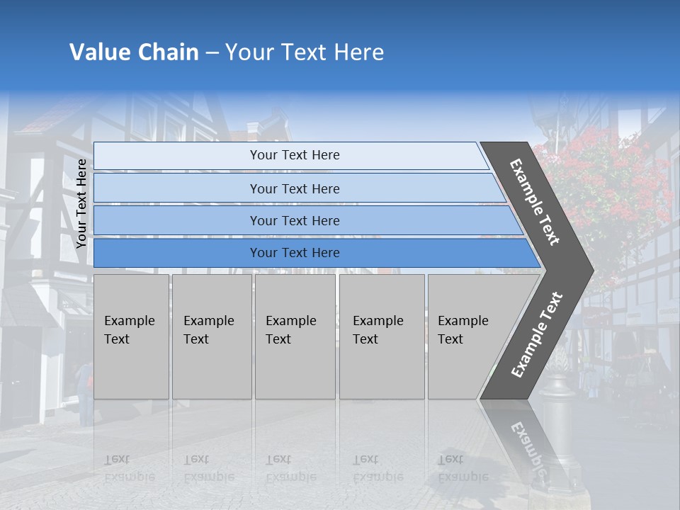 City Centre Architecture Renaissance PowerPoint Template