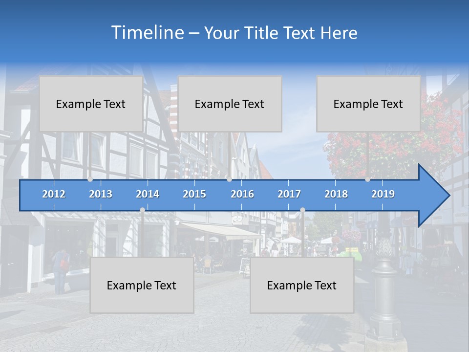 City Centre Architecture Renaissance PowerPoint Template