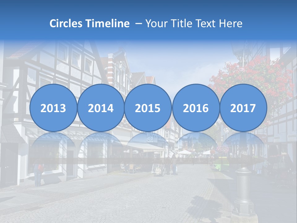 City Centre Architecture Renaissance PowerPoint Template