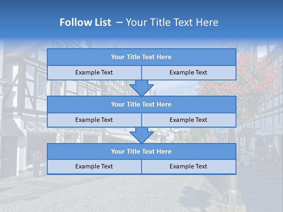 City Centre Architecture Renaissance PowerPoint Template