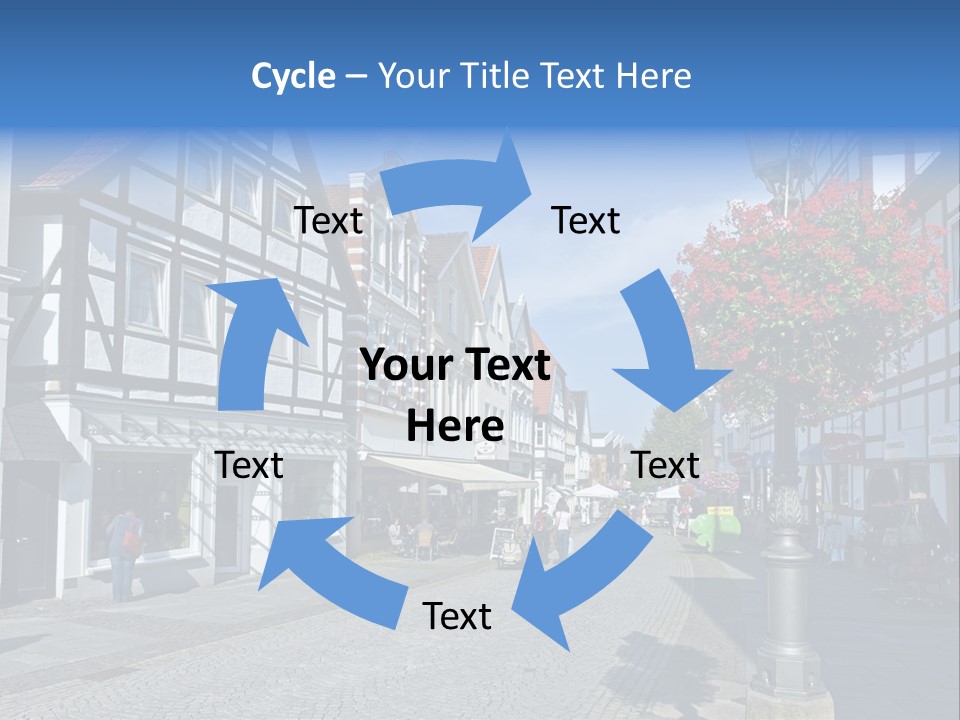 City Centre Architecture Renaissance PowerPoint Template