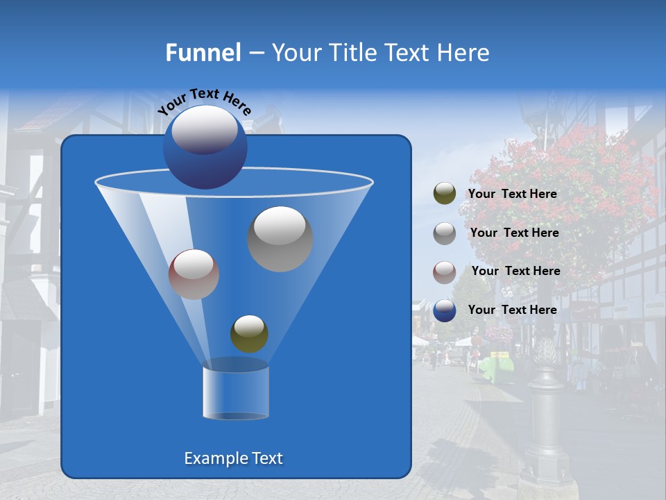 City Centre Architecture Renaissance PowerPoint Template