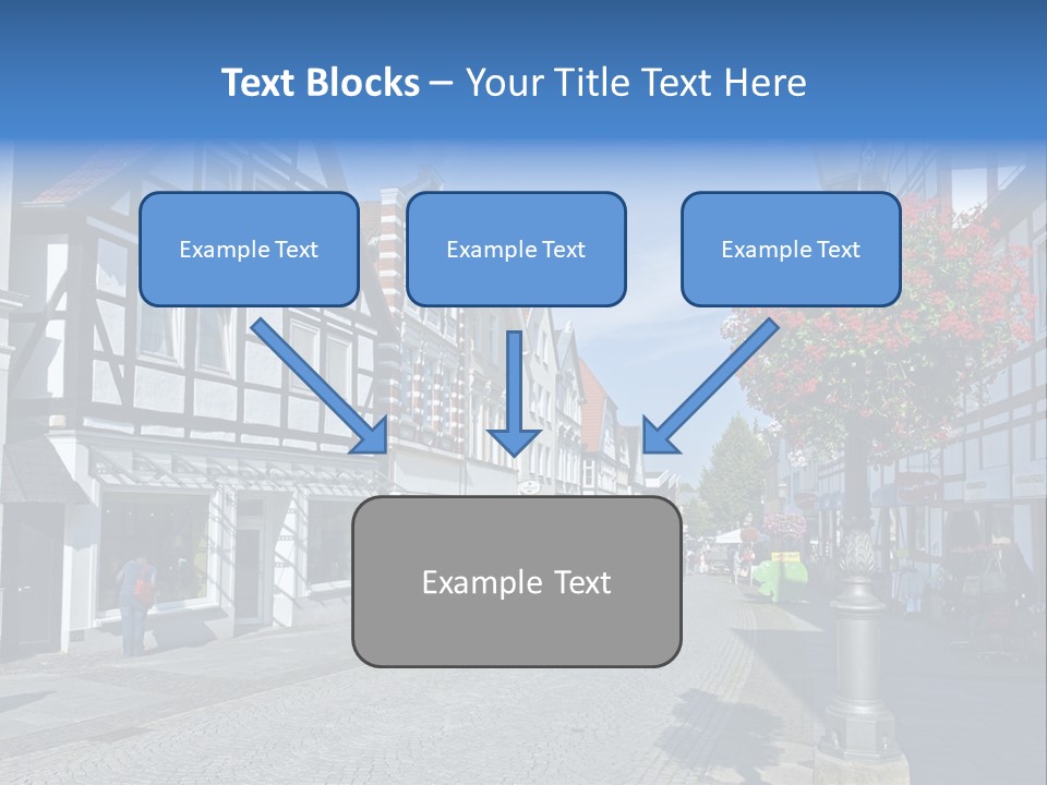 City Centre Architecture Renaissance PowerPoint Template