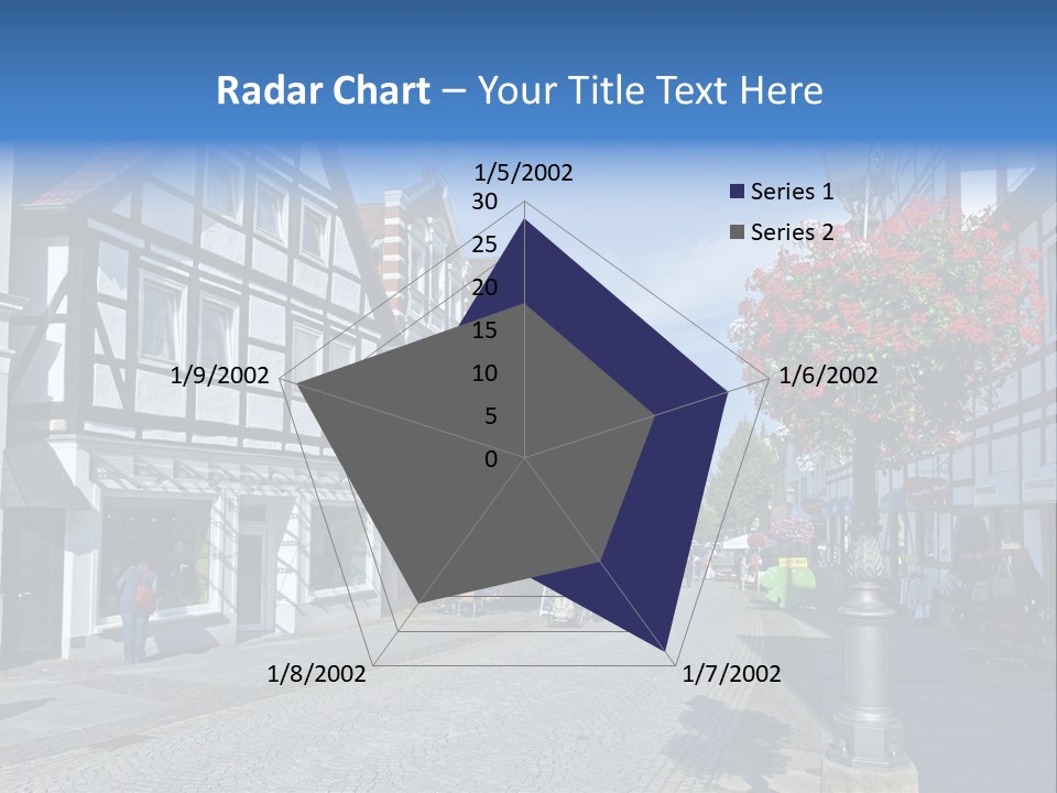 City Centre Architecture Renaissance PowerPoint Template