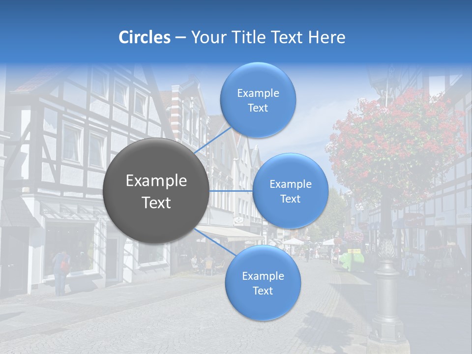 City Centre Architecture Renaissance PowerPoint Template