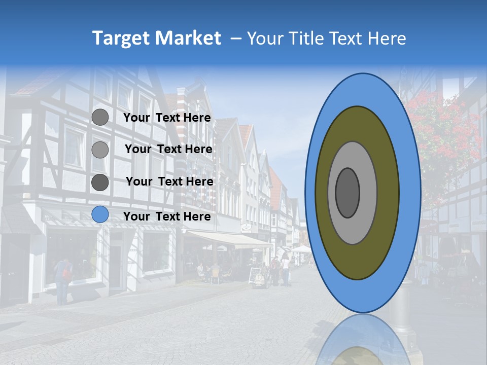 City Centre Architecture Renaissance PowerPoint Template