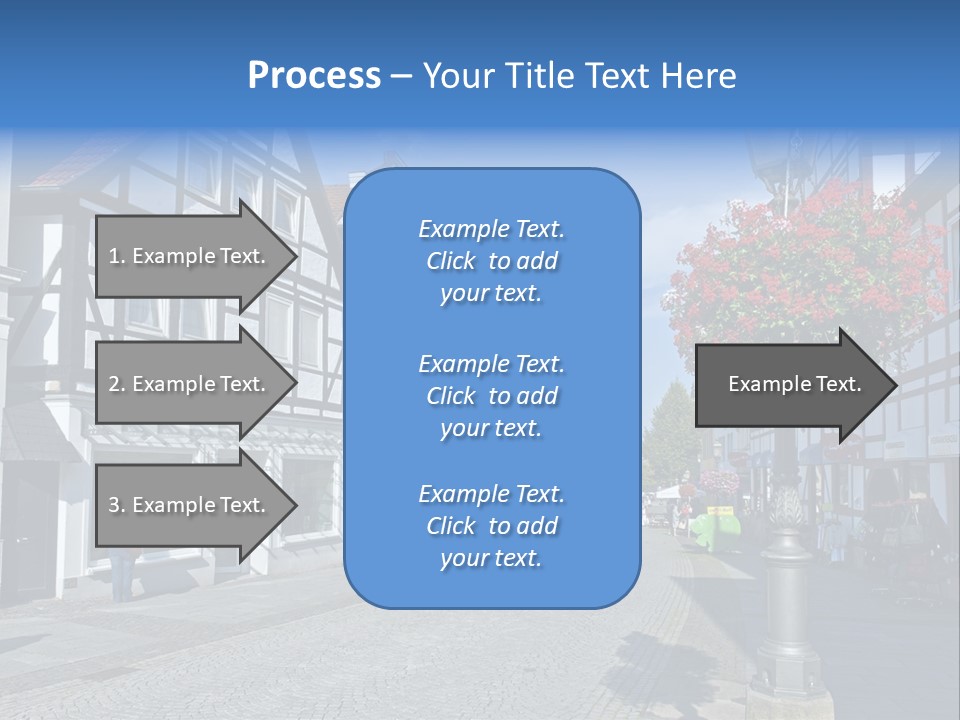 City Centre Architecture Renaissance PowerPoint Template