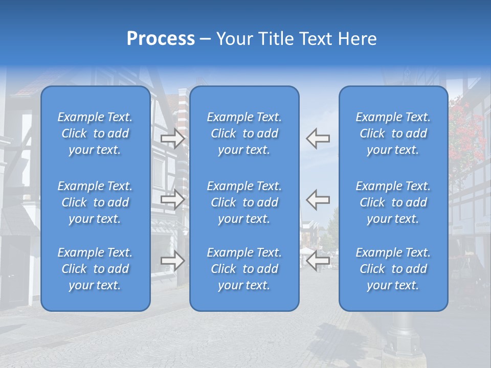 City Centre Architecture Renaissance PowerPoint Template