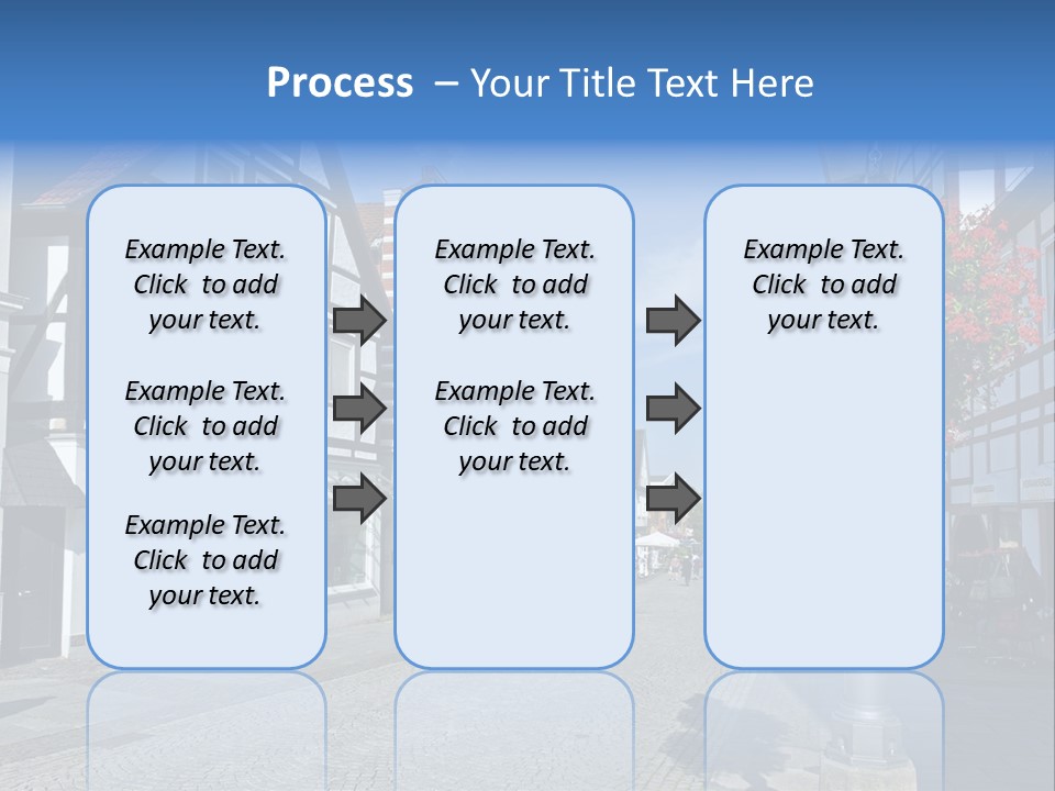 City Centre Architecture Renaissance PowerPoint Template