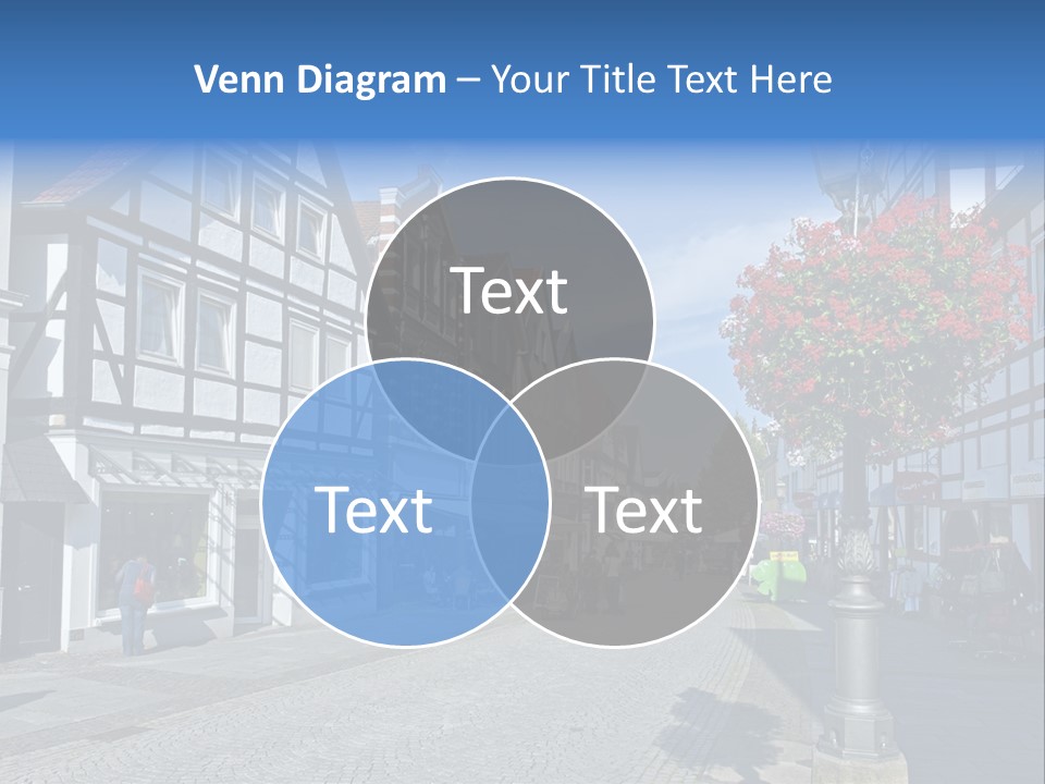City Centre Architecture Renaissance PowerPoint Template