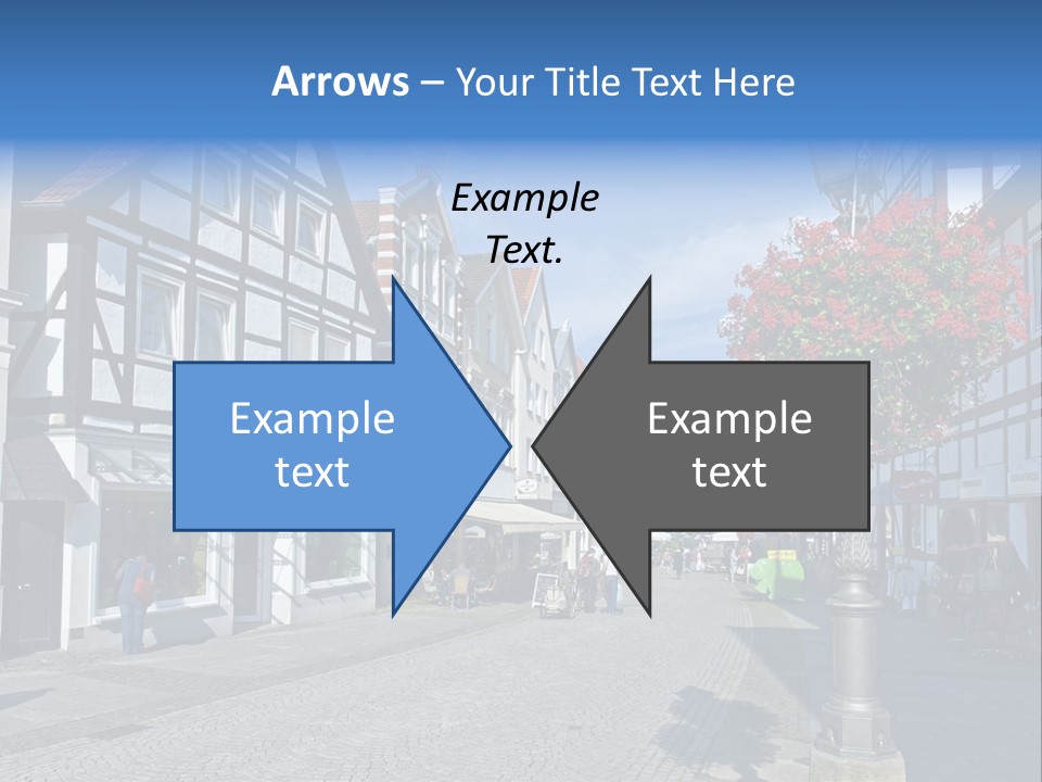 City Centre Architecture Renaissance PowerPoint Template