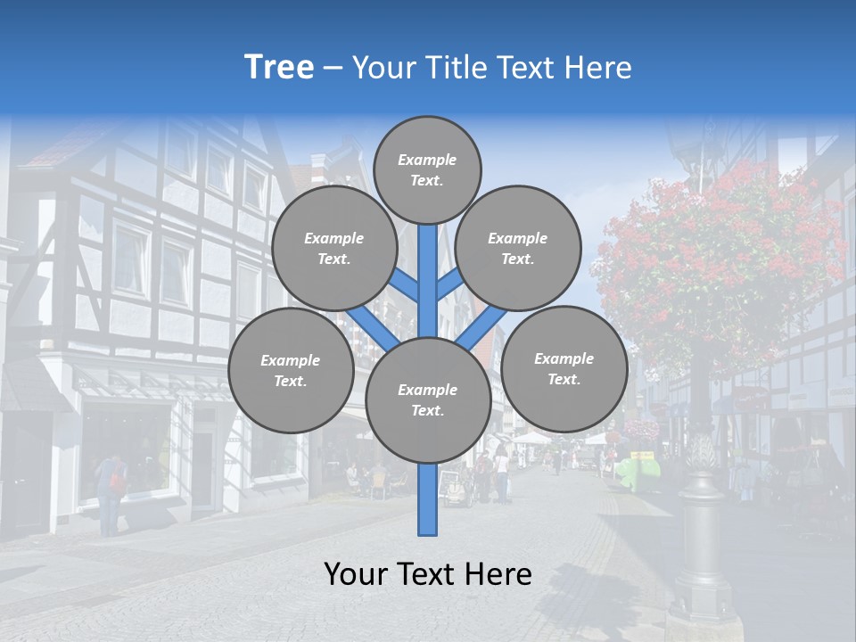 City Centre Architecture Renaissance PowerPoint Template