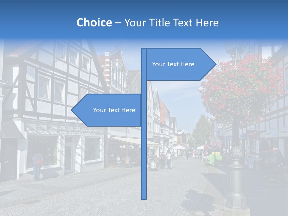 City Centre Architecture Renaissance PowerPoint Template