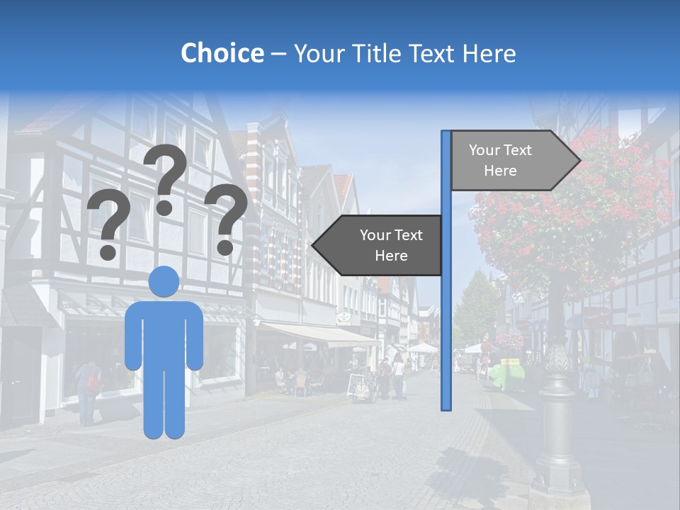 City Centre Architecture Renaissance PowerPoint Template