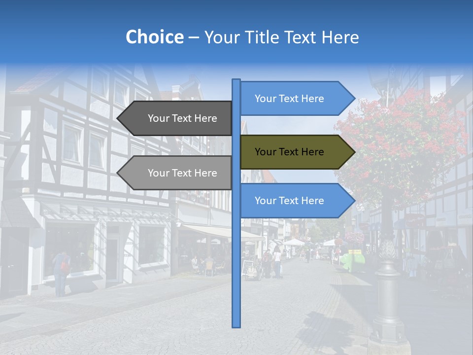 City Centre Architecture Renaissance PowerPoint Template
