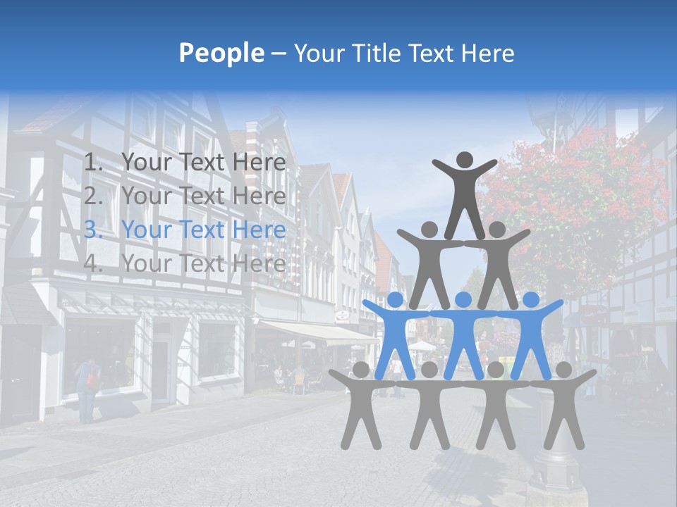 City Centre Architecture Renaissance PowerPoint Template