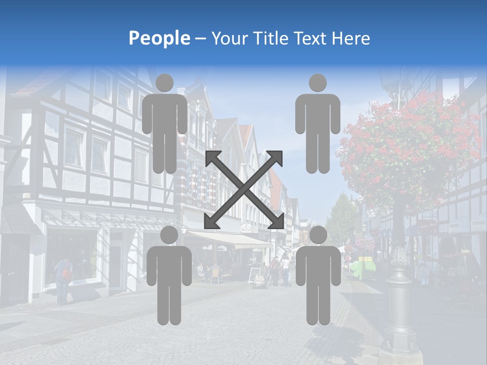 City Centre Architecture Renaissance PowerPoint Template