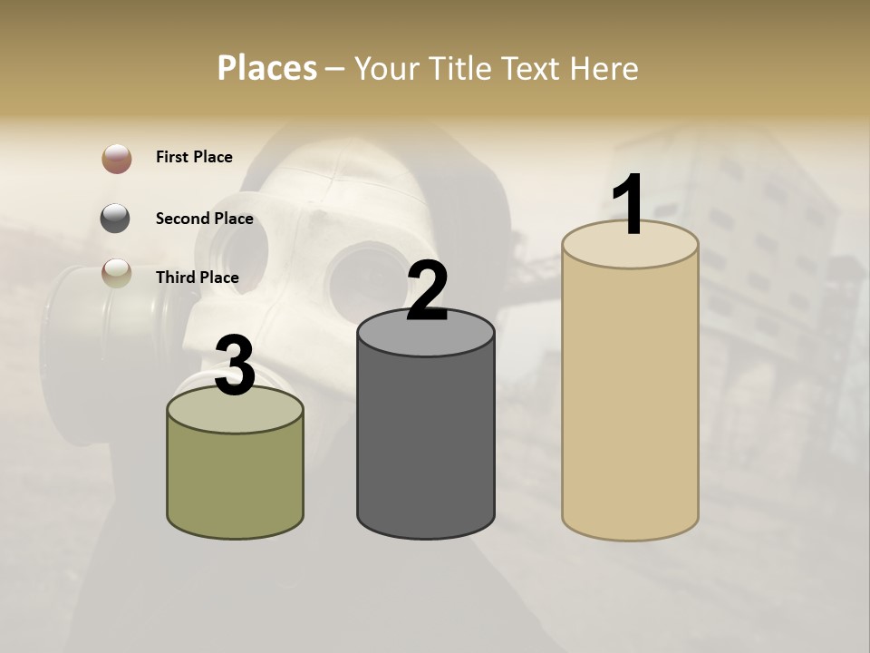 Radiation Risk Plant PowerPoint Template