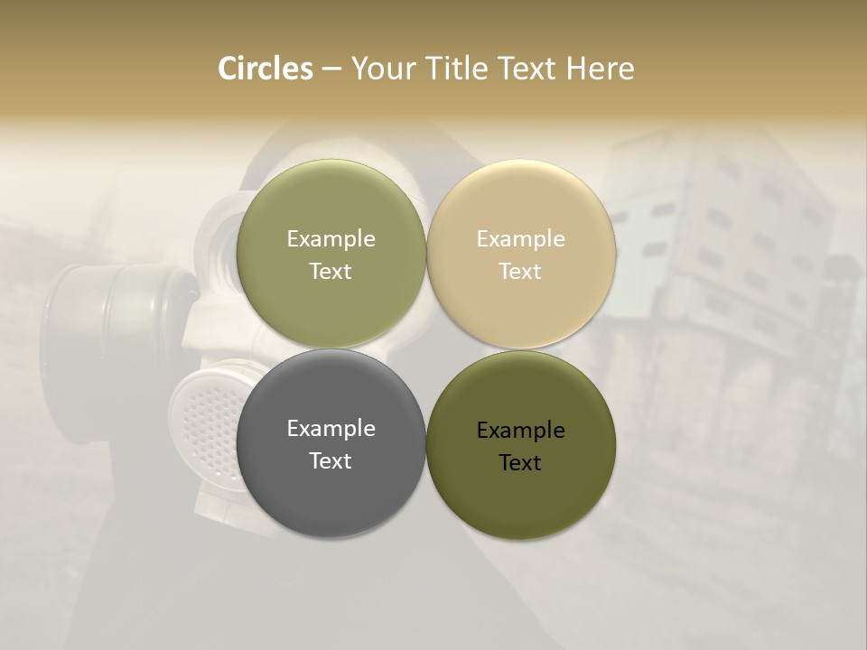Radiation Risk Plant PowerPoint Template