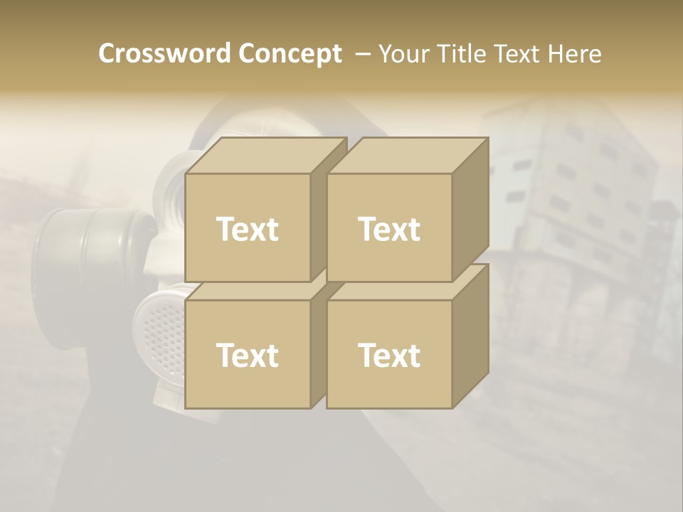Radiation Risk Plant PowerPoint Template