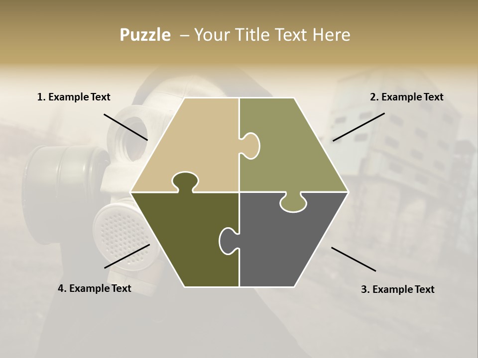 Radiation Risk Plant PowerPoint Template