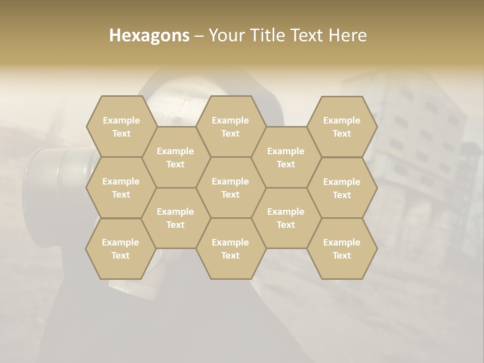 Radiation Risk Plant PowerPoint Template