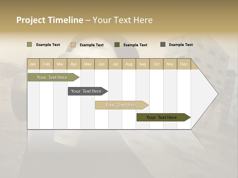 Radiation Risk Plant PowerPoint Template