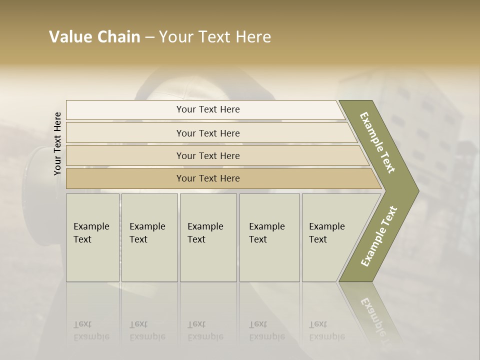 Radiation Risk Plant PowerPoint Template