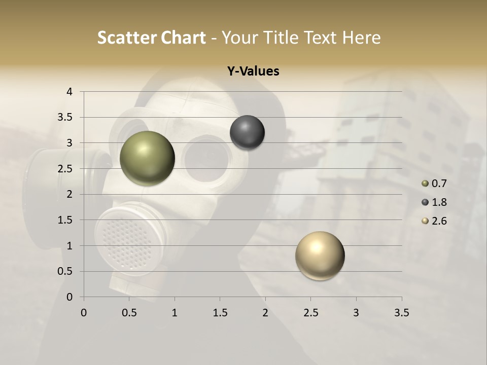 Radiation Risk Plant PowerPoint Template