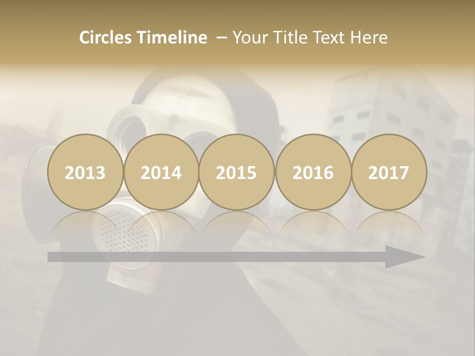 Radiation Risk Plant PowerPoint Template