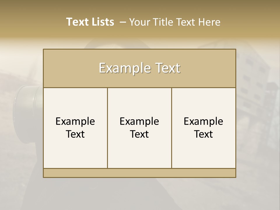 Radiation Risk Plant PowerPoint Template