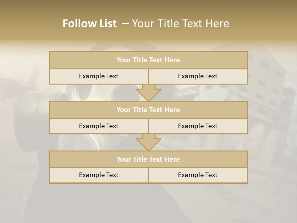 Radiation Risk Plant PowerPoint Template