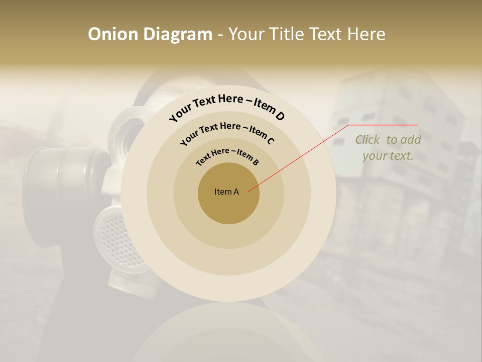 Radiation Risk Plant PowerPoint Template