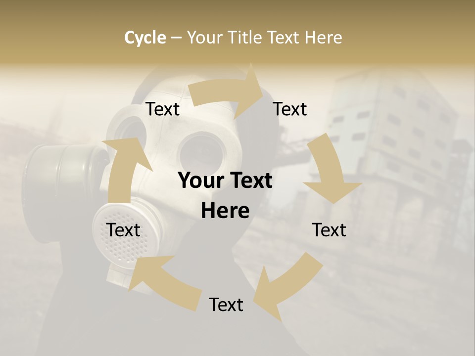 Radiation Risk Plant PowerPoint Template