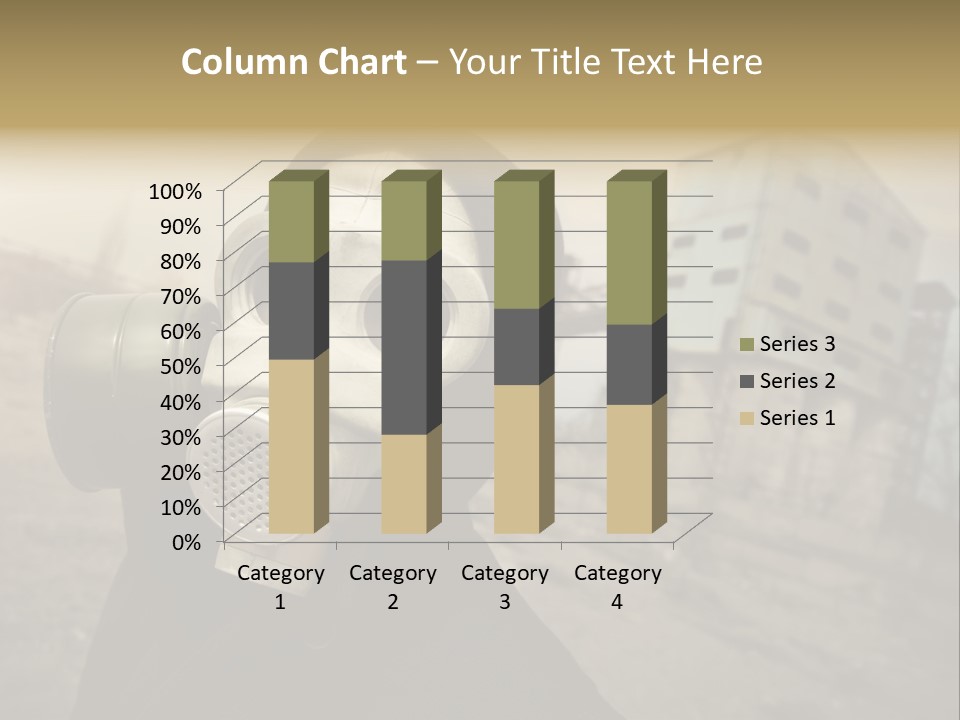 Radiation Risk Plant PowerPoint Template