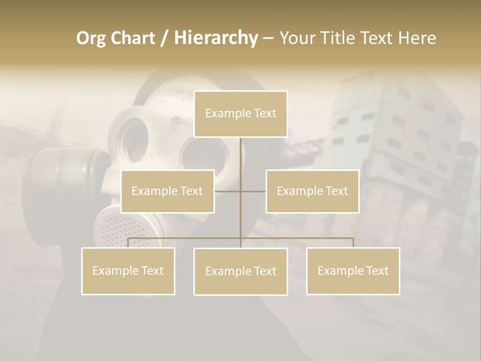 Radiation Risk Plant PowerPoint Template