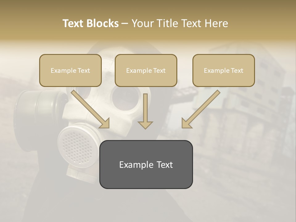 Radiation Risk Plant PowerPoint Template