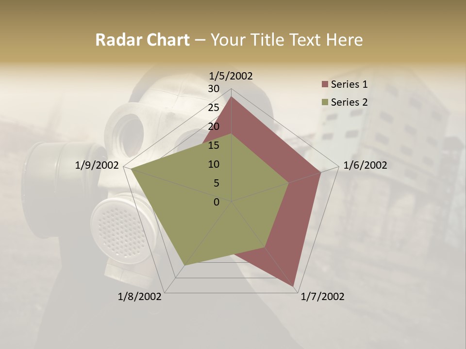 Radiation Risk Plant PowerPoint Template